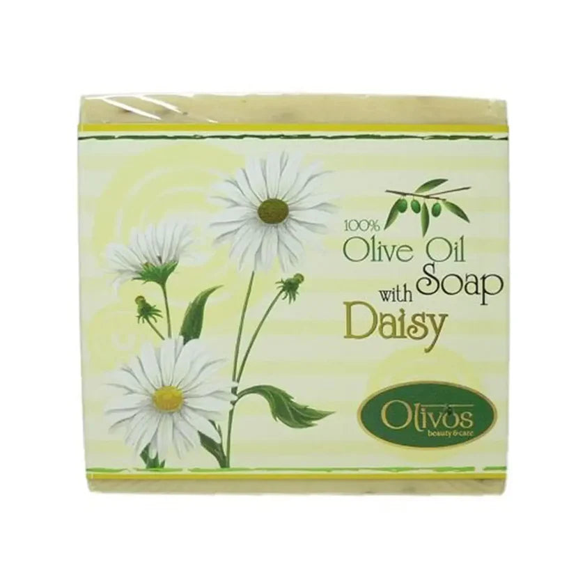 Herbs & Fruits Series Zeep Met Madeliefje Olijfzeep.com