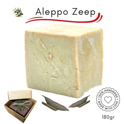 3x Natuurlijke Handmade Aleppo Zeep Olijfzeep.com