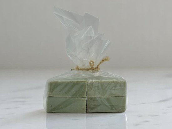 Natuurlijke Daphne Zepen – Cadeau Set - Handmade Olijfzeep – Voor Huid & Haar – Handgemaakt - 4x 125g - Zeepjes - Zeep - Zeeptabletten