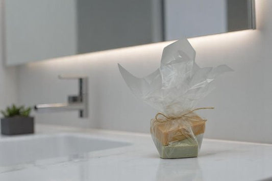 Cadeau Zepen - Set van 2 stuks - Hammam & Daphne – Natuurlijke Olijfzeep – Voor Huid & Haar – 2x 125g - Zeepjes - Zeep - Zeeptabletten