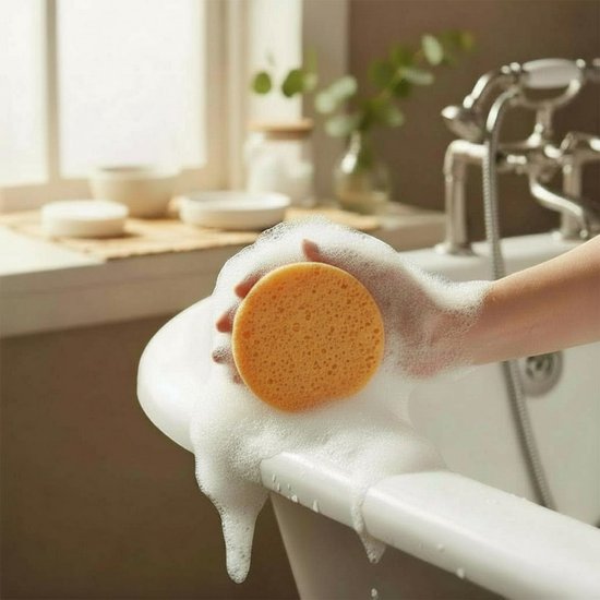 2x Collageen Spons Zeep – 100% Natuurlijke Collageen Zeep met Spons | Hydrateert, Verzacht & Verzorgt – Voor Gezicht & Lichaam