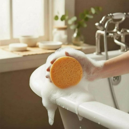 2x Collageen Spons Zeep – 100% Natuurlijke Collageen Zeep met Spons | Hydrateert, Verzacht & Verzorgt – Voor Gezicht & Lichaam