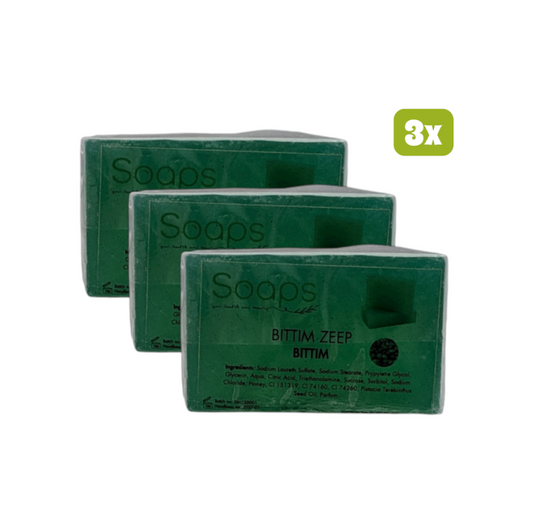 3x Natuurlijke Glycerine Zeep - Bıttım Zeep met Pistacia Terebinthus Olie en Honing  - 125g p/s Olijfzeep.com