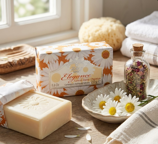 Olivos Elegance – Daisy Geur Zeep – Olijfzeep Olijfzeep.com