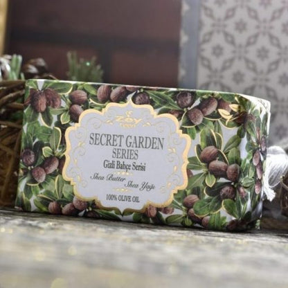Secret Garden Series Shea Butter Zeep Olijfzeep.com