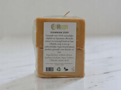 Natuurlijke Hammam Zepen – Cadeau Set - Handmade Olijfzeep – Voor Huid & Haar – Handgemaakt - 4x 125g - Zeepjes - Zeep - Zeeptabletten